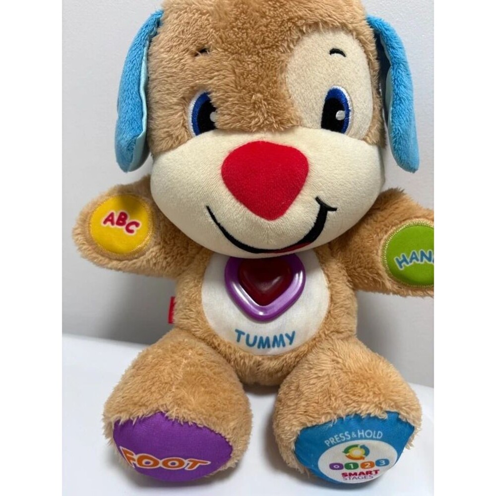 Fisher-Price Laugh & Learn Smart Stages Puppy Interactive Musical Plush (Tested)